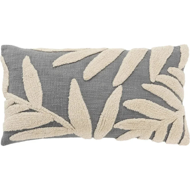 Textural Long Lumbar Pillow With Insert - LOOMLAN - LOOMLAN - Throw Pillows