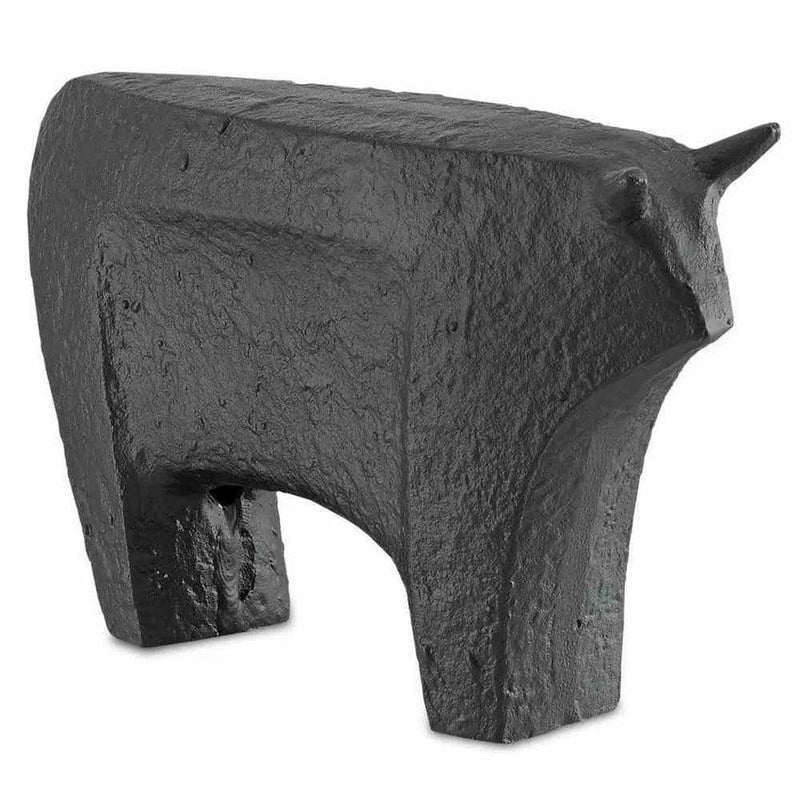 Textured Black Sampson Black Small Bull