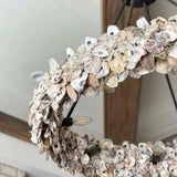 Textured Bronze Natural Oyster Chandelier