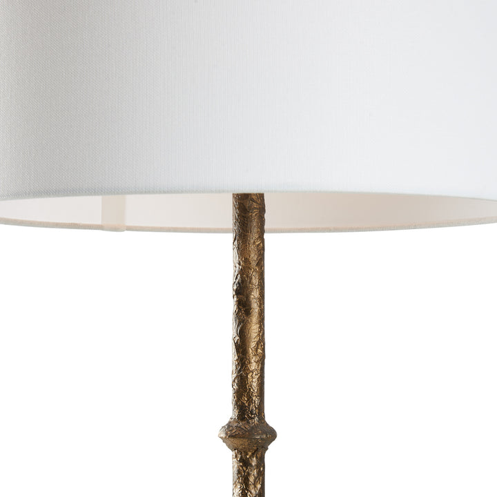 Textured Metal Floor Lamp-Floor Lamps-Chelsea House-LOOMLAN