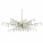 Textured Silver Forest Dawn Chandelier Aviva Stan