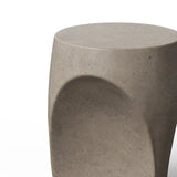 Thalia Concrete Made Outdoor Stool