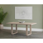 Thanus Wooden Rectangular Dining Table