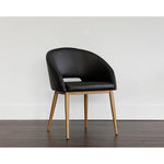 Thatcher Leather Armless Dining Armchair