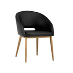 Thatcher Leather Armless Dining Armchair