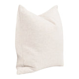 Essential Cream Throw Pillows With Insert - Set of 2