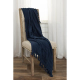 Thelma Textured Cotton Throw Blanket