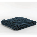 Thelma Textured Cotton Throw Blanket