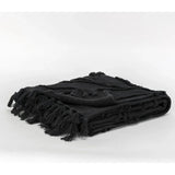 Thelma Textured Cotton Throw Blanket