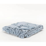 Thelma Textured Cotton Throw Blanket