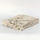 Thelma Textured Cotton Throw Blanket