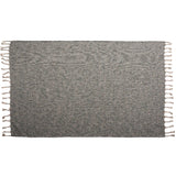 Theo Teal Gray Throw Blanket