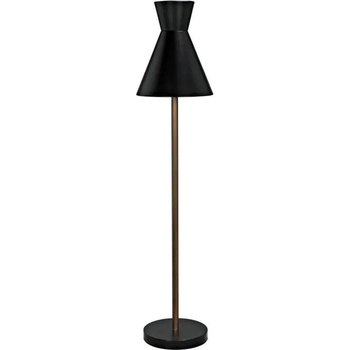 Thinking Cap Floor Lamp-Floor Lamps-Noir-LOOMLAN