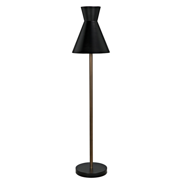 Thinking Cap Floor Lamp-Floor Lamps-Noir-LOOMLAN