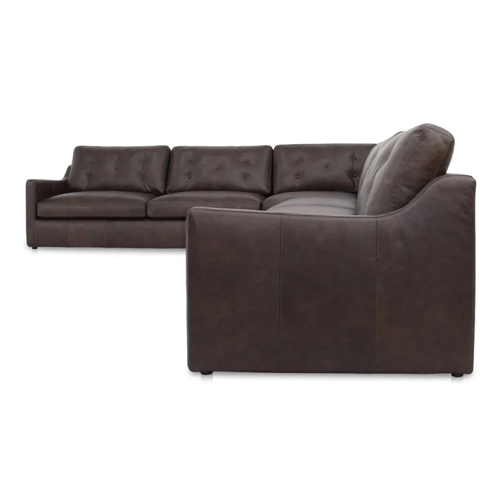 Thurlow Brown Modular Sectional (Set Of 4) - LOOMLAN - Moe's Home - Sectionals