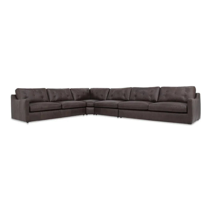 Thurlow Brown Modular Sectional (Set Of 4) - LOOMLAN - Moe's Home - Sectionals