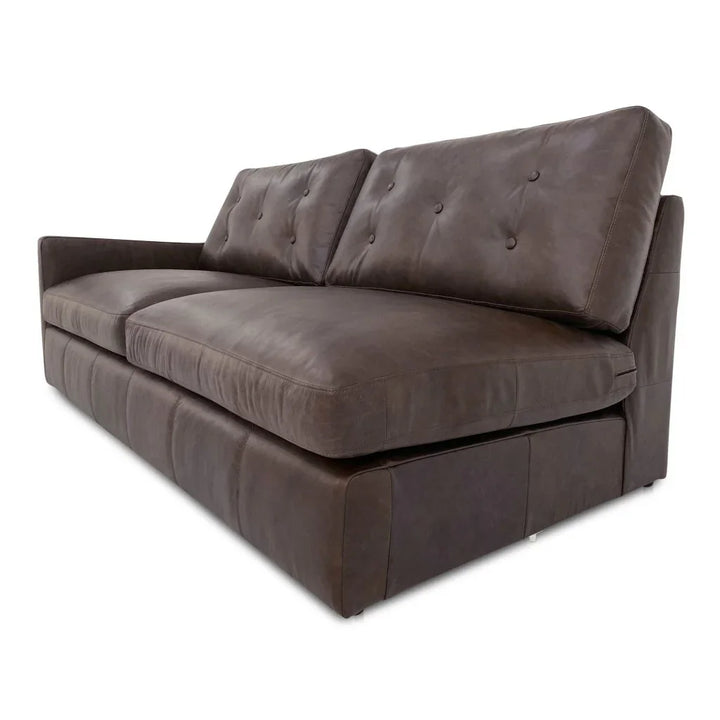 Thurlow Top Grain Leather Sofa - LOOMLAN - Moe's Home - Sofas & Loveseats