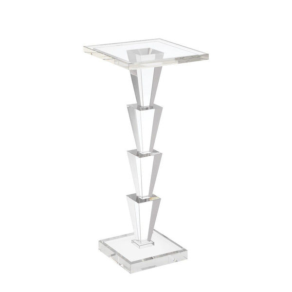 Tiana Optic Crystal Drinks Table