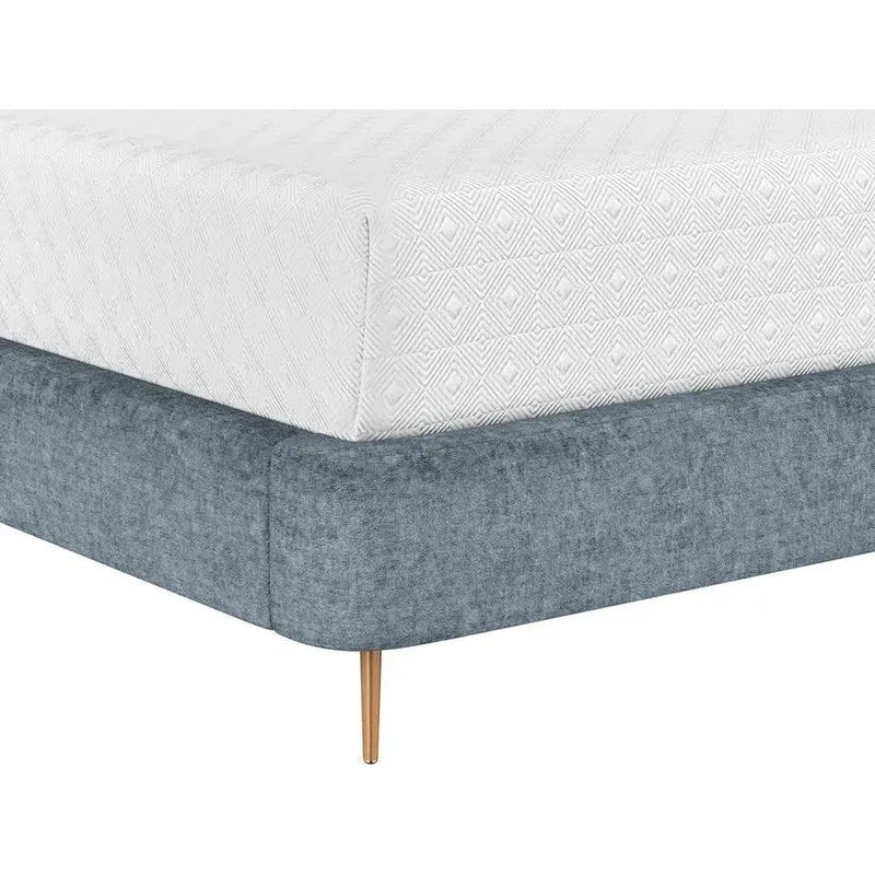 Tierra Stain Resistant Fabric Bed Frame-Beds-SUNPAN-LOOMLAN