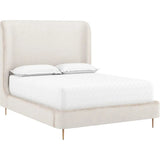 Tierra Stain Resistant Fabric Bed Frame-Beds-SUNPAN-Bergen Taupe-Queen-LOOMLAN