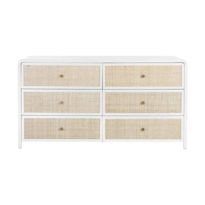 Tierra Wooden Rattan Stylish Dresser - LOOMLAN - SUNPAN - Dressers