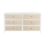 Tierra Wooden Rattan Stylish Dresser