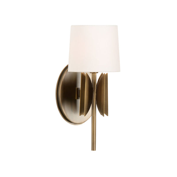 Tilling Brass Made Wall Sconce-Wall Sconces-Wildwood-LOOMLAN