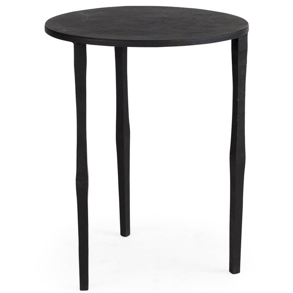 Timothy Black Iron Side Table