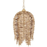 Tiptur Natural Coco Shell Made Pendant