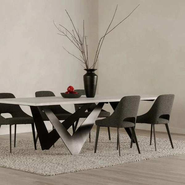 Tizz Contemporary Performance Fabric Dining Chair