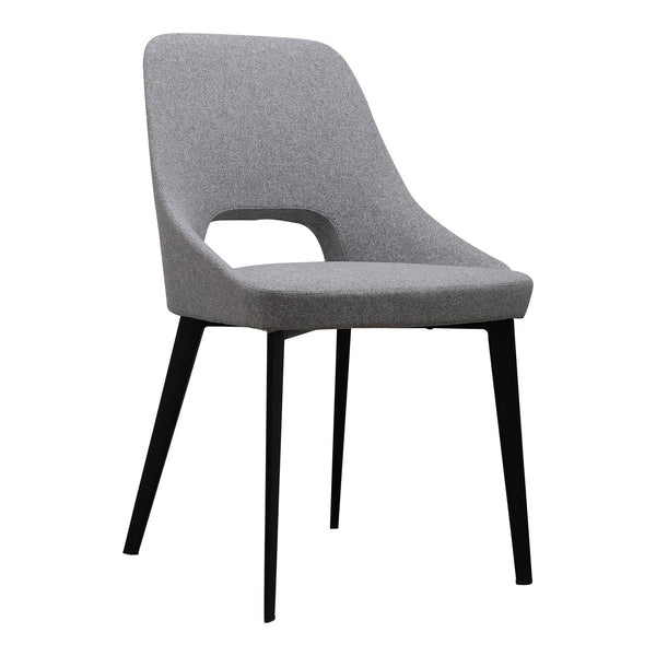  Tizz Light Grey Kitchen Dining Chair Moe' Home
