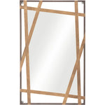 Tolix Mirror Antique Gold & Black