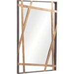 Tolix Mirror Antique Gold & Black