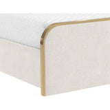 Tometi Fabric Modern Bed