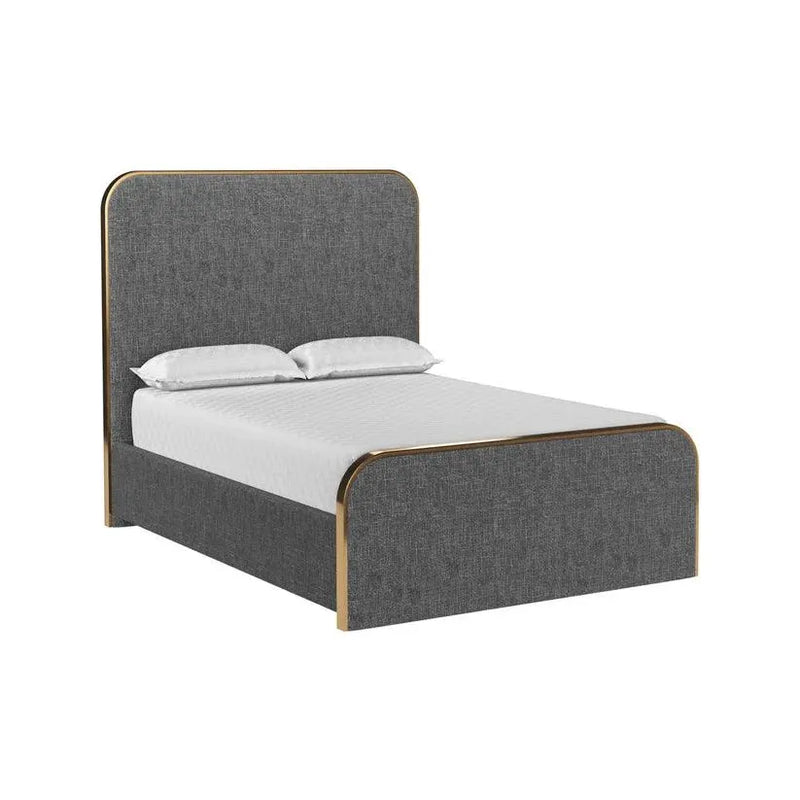 Tometi Fabric Modern Bed