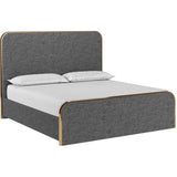 Tometi Fabric Modern Bed