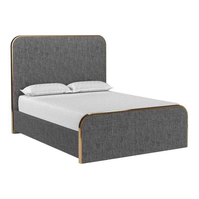 Tometi Fabric Modern Bed