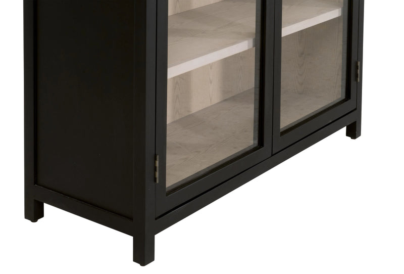 Toulouse Wooden Glass Display Cabinet