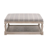 Townsend Polyester Upholstered Rectangular Coffee Table