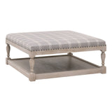 Townsend Polyester Upholstered Rectangular Coffee Table