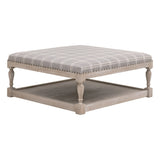 Townsend Polyester Upholstered Rectangular Coffee Table