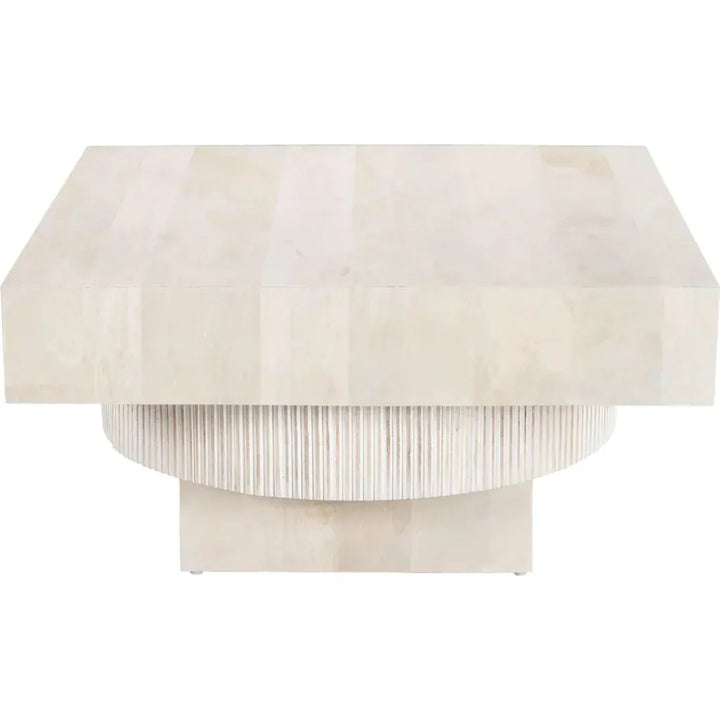 Trani Coffee Table Natural - LOOMLAN - Zuo Modern - Coffee Tables