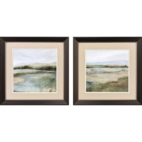 Tranquil Valley Views Framed Wall Art 2PC