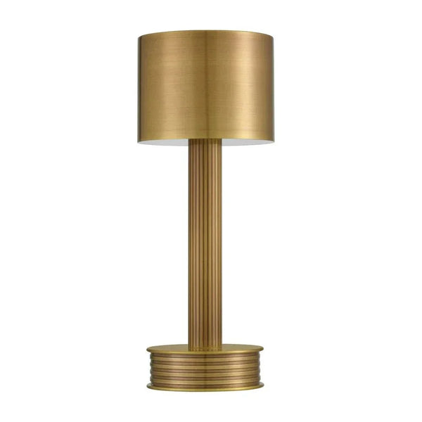 Traverse Modern Cordless Table Lamp - LOOMLAN - Currey & Co - Table Lamps