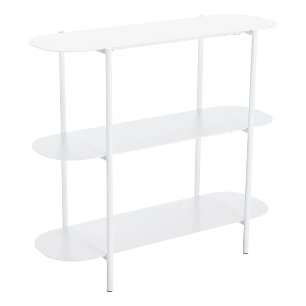 Tre Console Table White Console Tables LOOMLAN By Zuo Modern