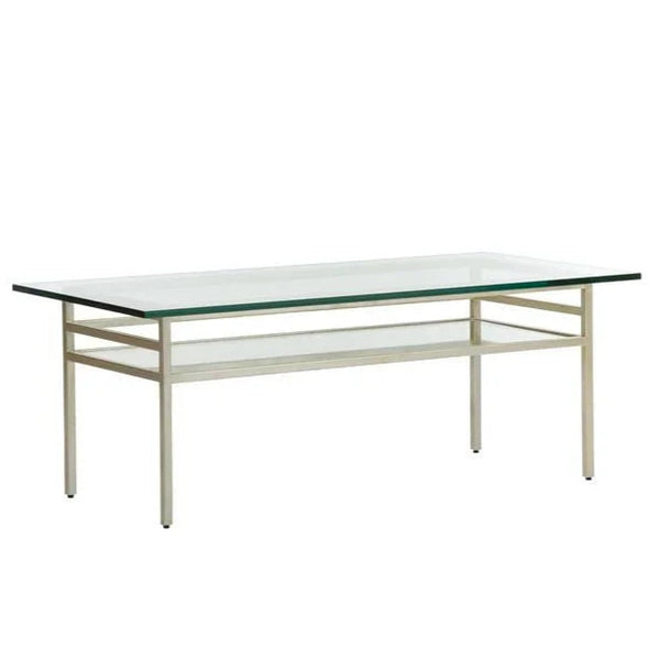 Treasury Iron Framed Rectangular Coffee Table - LOOMLAN - Chelsea House - Coffee Tables