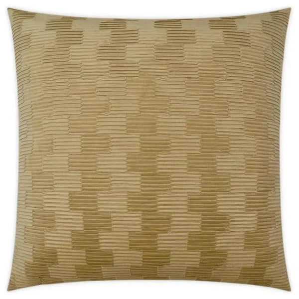 Treble Dijon Solid Yellow Large Throw Pillow Insert - LOOMLAN - D.V. Kap - Throw Pillows