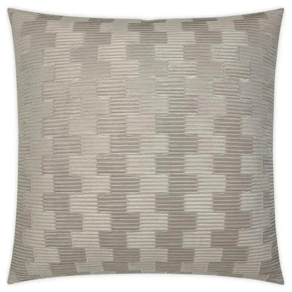 Treble Putty Solid Tan Large Throw Pillow Insert - LOOMLAN - D.V. Kap - Throw Pillows