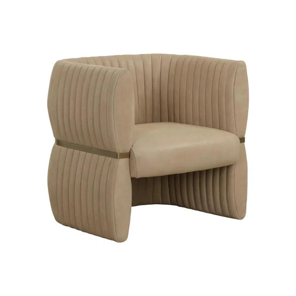 Tryor Leather Lounge Chair