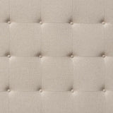 Tufted Wingback Low Profile Bed Frame-Beds-Diamond Sofa-LOOMLAN